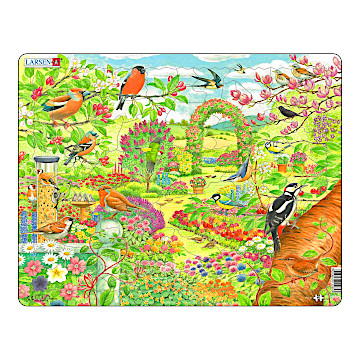 パズル 鳥と花園：おもちゃ：百町森