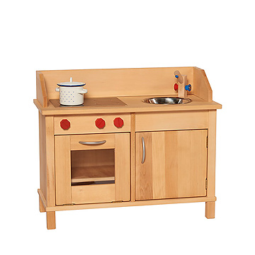 N木製キッチン：おもちゃ：百町森